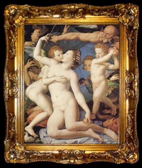 framed  Agnolo Bronzino An Allegory, ta009-2